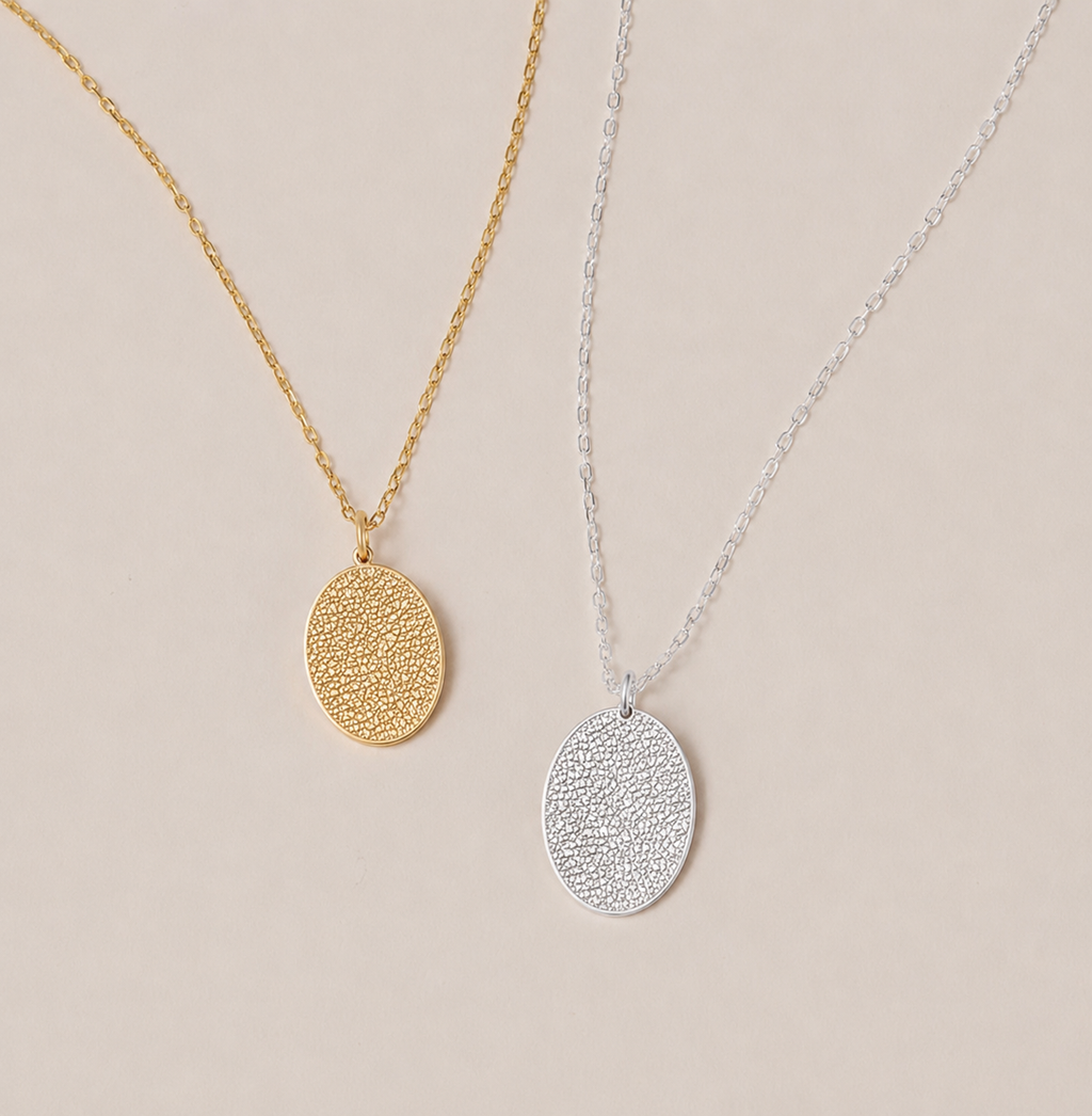 INUBANA NECKLACE- OVAL