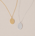 INUBANA NECKLACE- OVAL