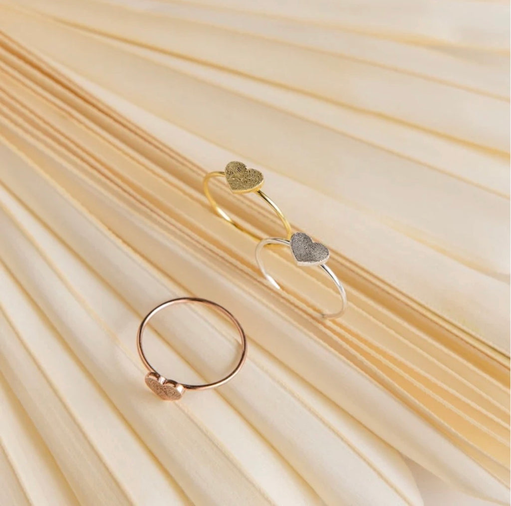 INUBANA RING - HEART SLIM