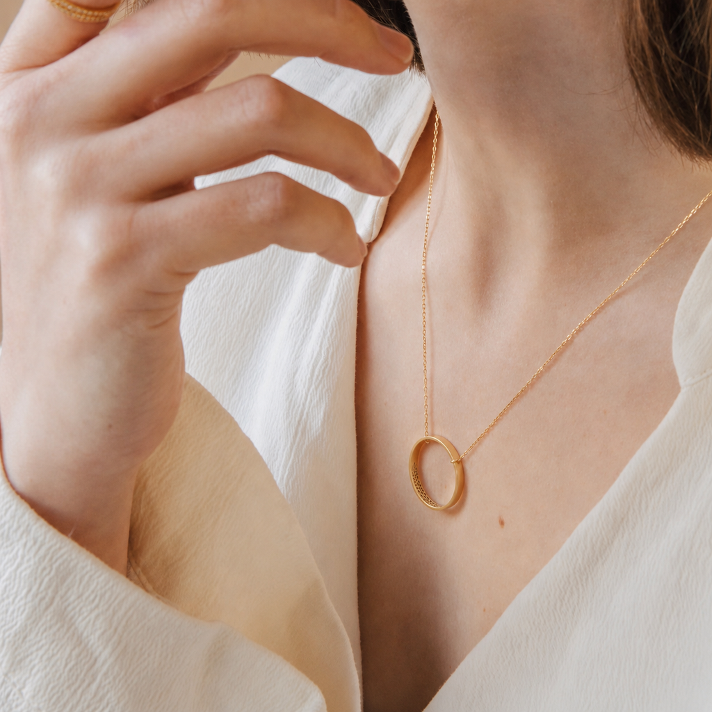 INUBANA NECKLACE - CIRCLE