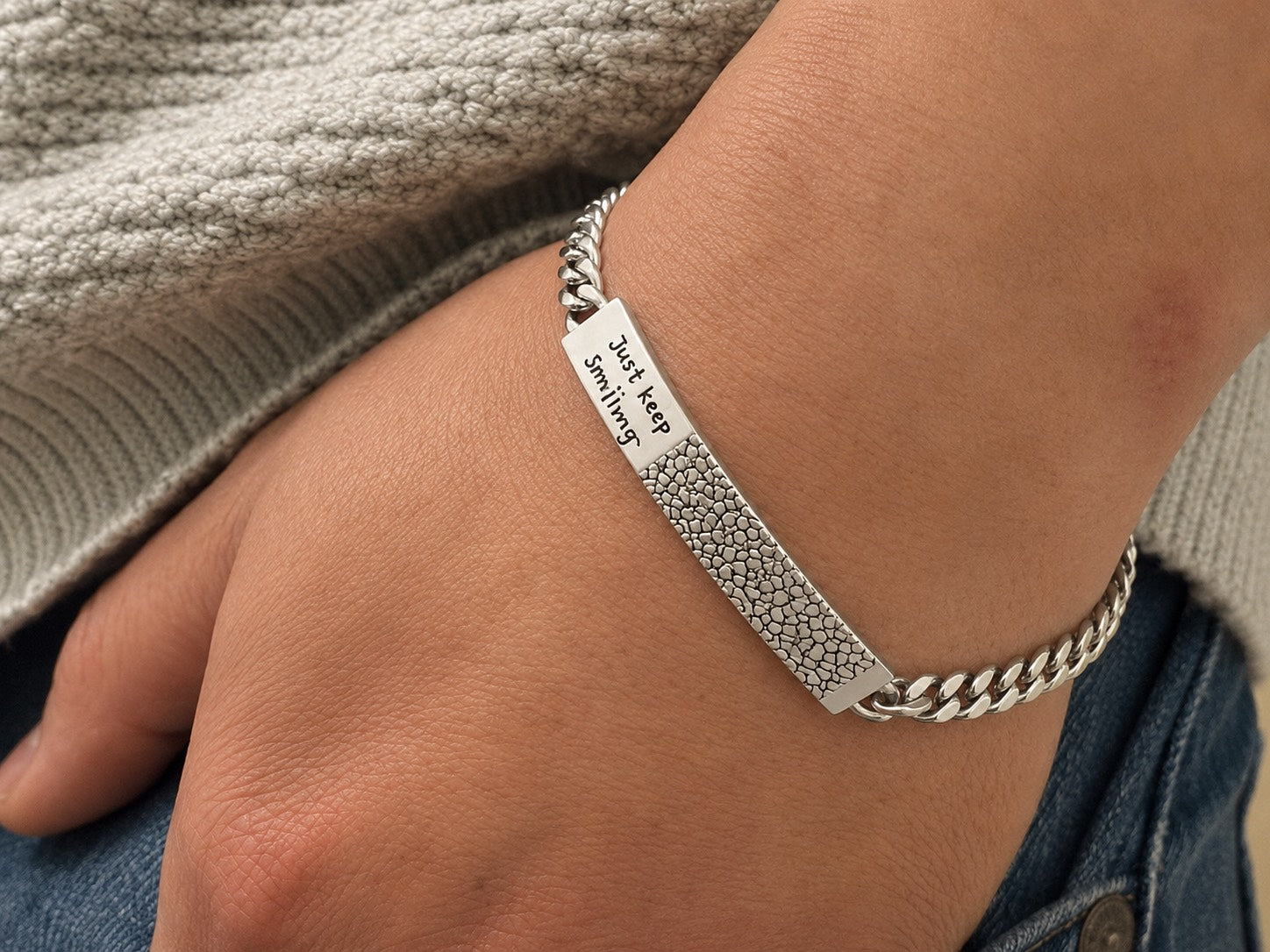 INUBANA BRACELET - CHAIN WIDE
