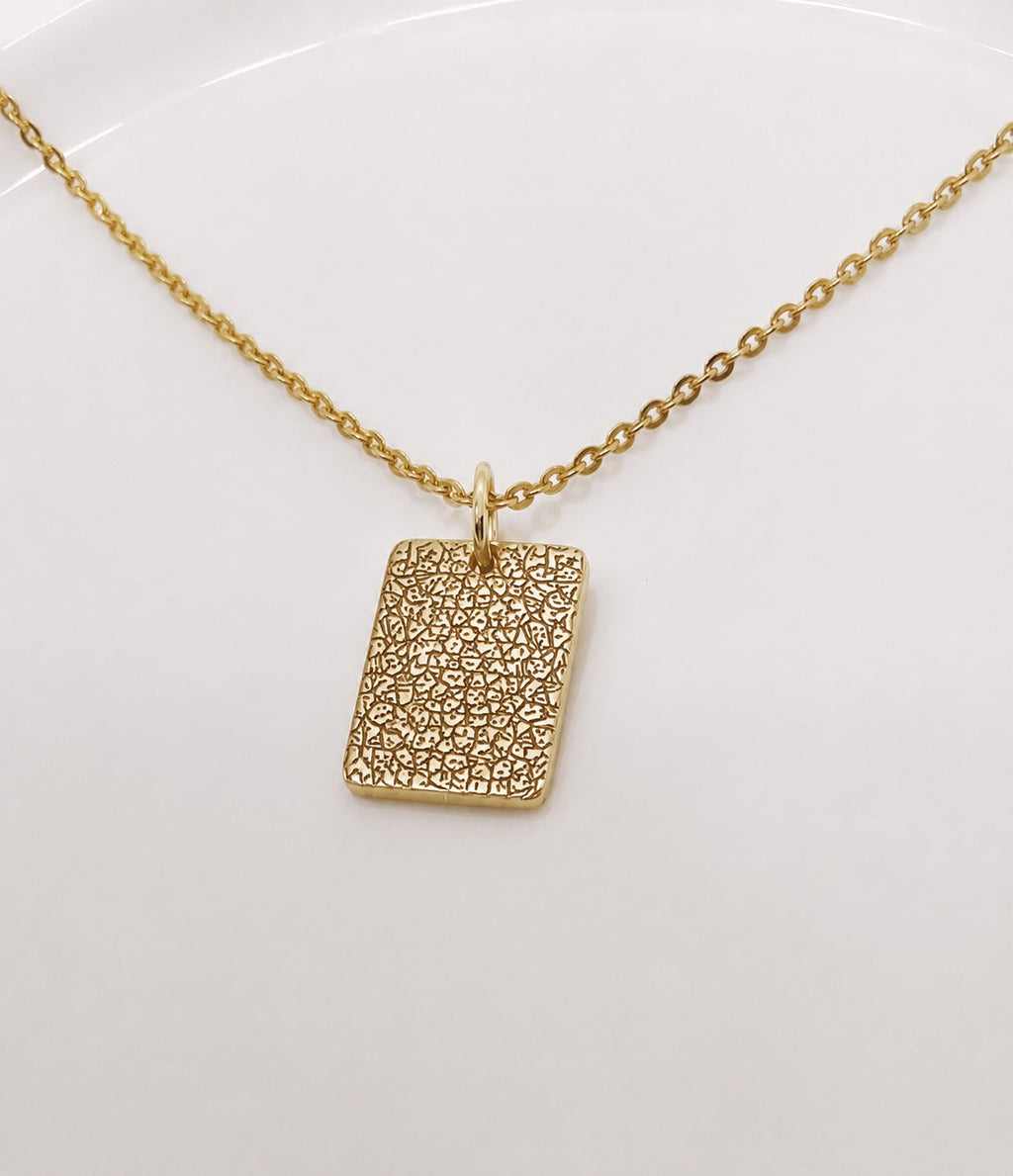 INUBANA NECKLACE - PLATE