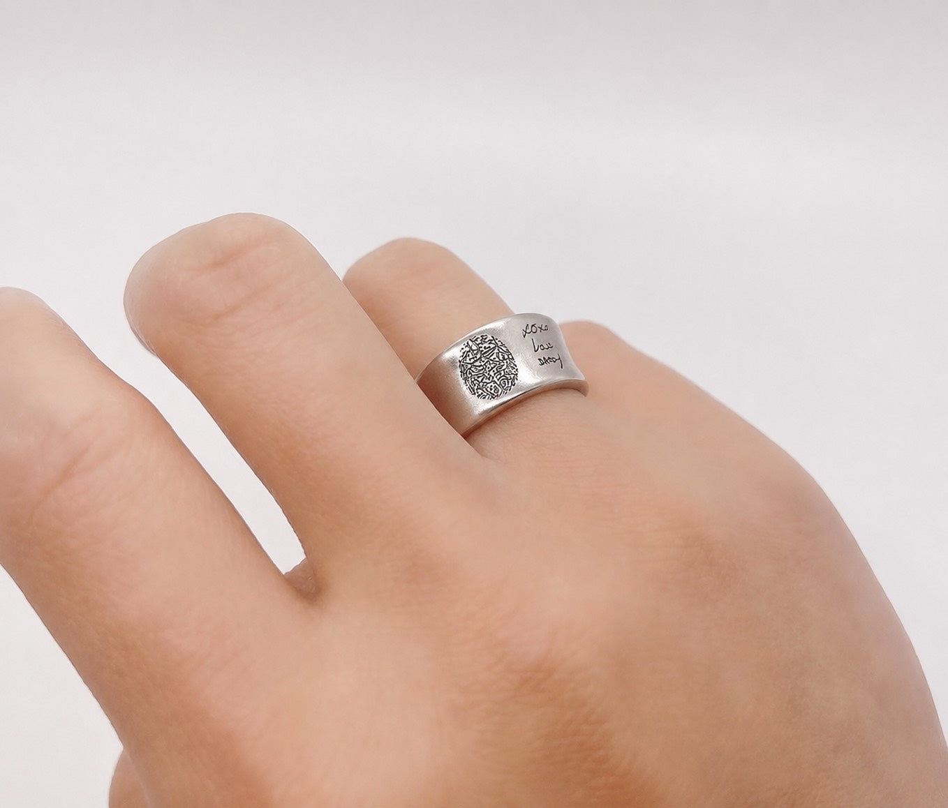 INUBANA RING - CALLIGRAPHY