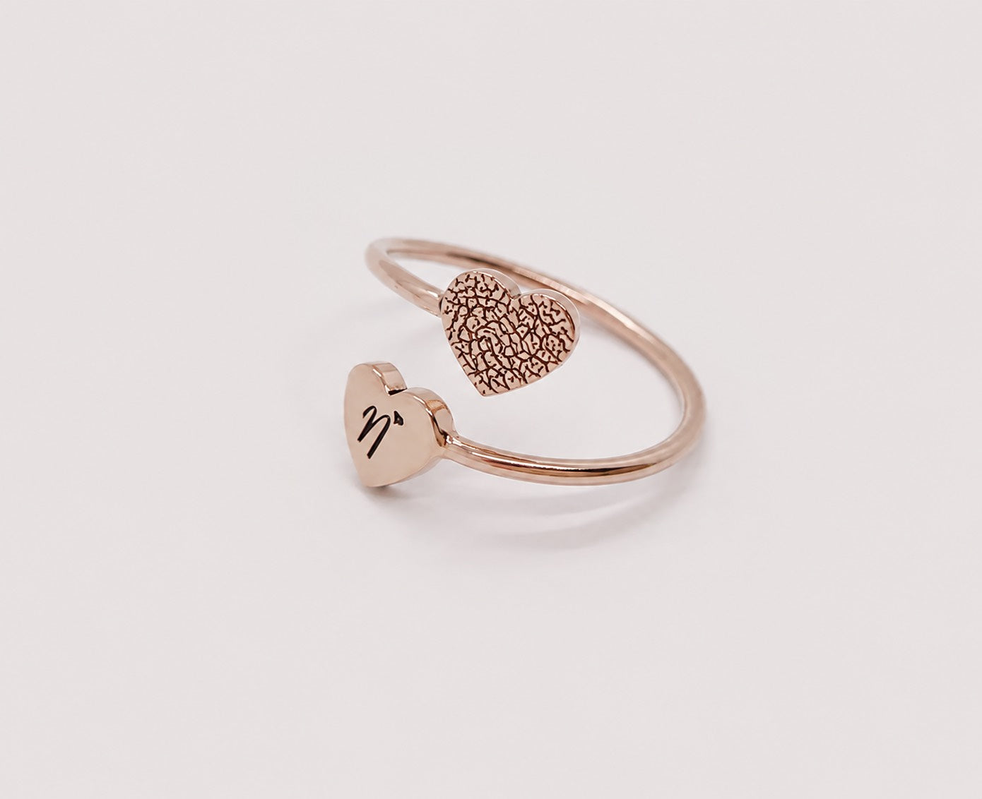 INUBANA RING - HEART DUO
