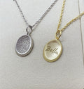 INUBANA NECKLACE - OVAL
